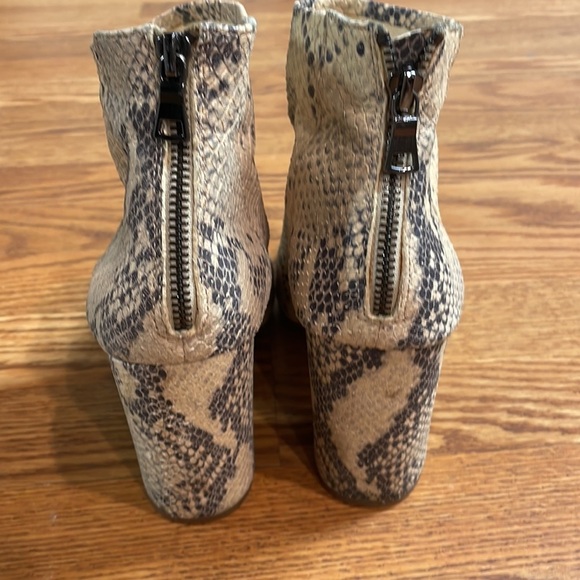 Steve Madden Star Snake Skin Bootie - Picture 5 of 9